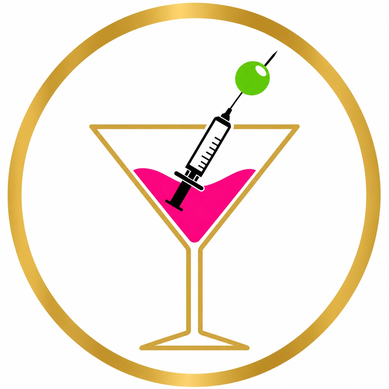 Beautox Bar martini logo